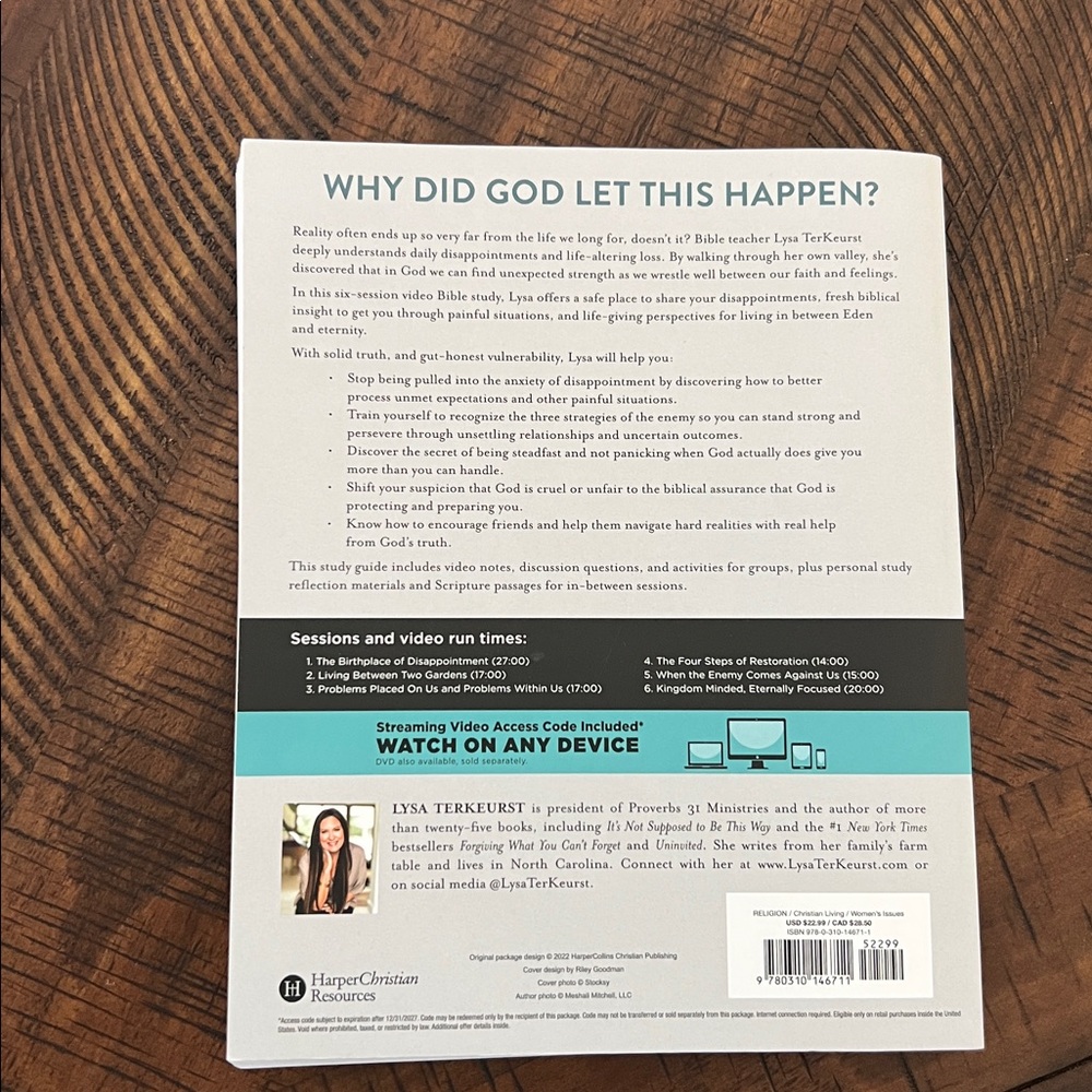 Lysa TerKeurst Study Guide - Picture 2 of 2